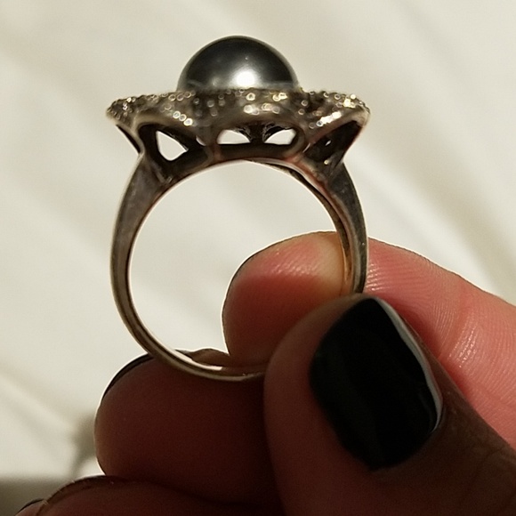 Flower Cocktail ring - Picture 2 of 3